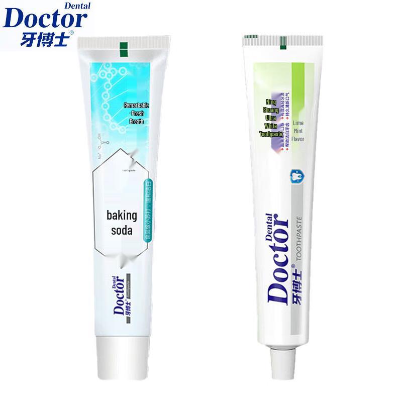 

Dr. Toothpaste Baking Soda & Lemon Fresh Whitening Set