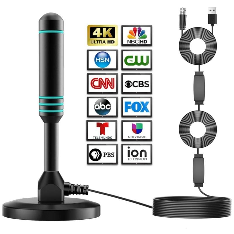 2025 Suction cup TV antenna 4k, 720P, 1080i, 1080P indoor and outdoor digital TV antenna DTMB antenna HDTV antenna