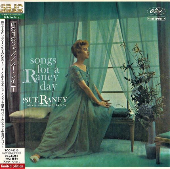 

CD SUE RANEY - Songs For A Raney Day TOCJ9310 Capitol Records 2001 Japan Obi Jazz