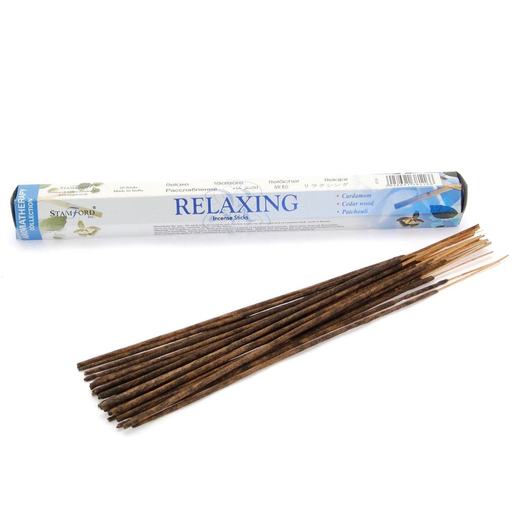 Relaxing Incense Sticks, 20 Count Stamford
