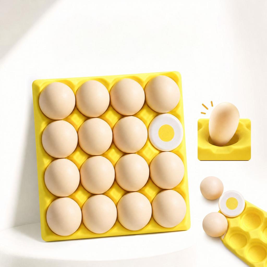 Magnetic Egg Holder for Refrigerator, Egg Tray with Fridge for Kitchen Storage