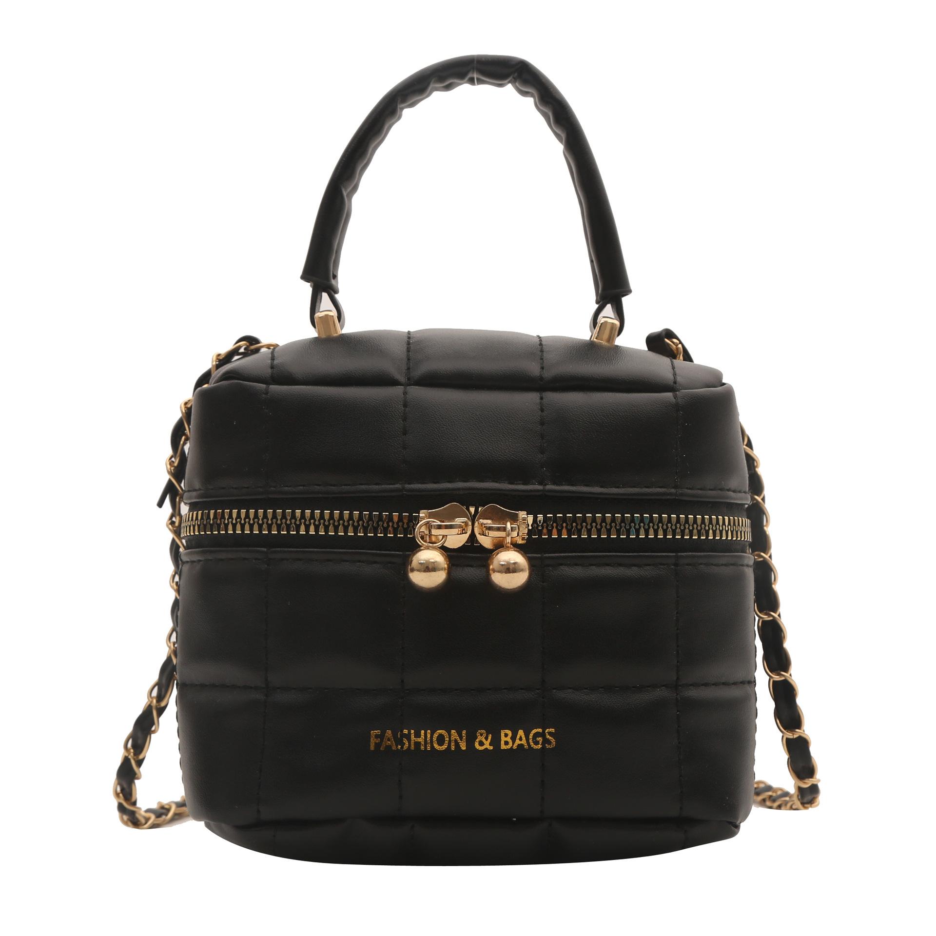 Handbag bag Korean high-end versatile bucket bag autumn niche design 2025 new chain messenger bag women