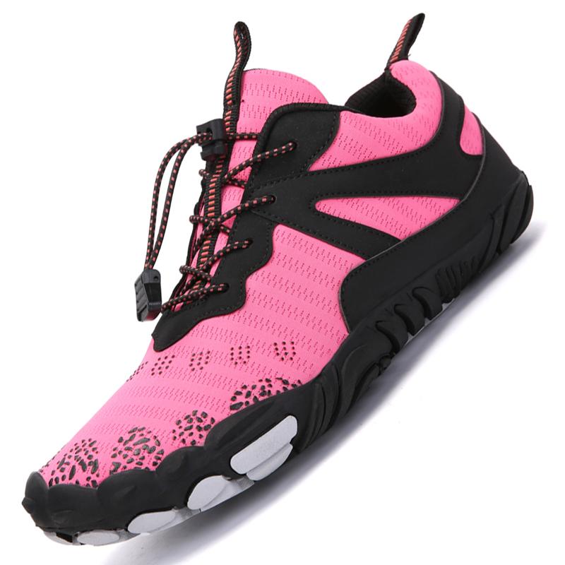 Herren Barfuß Wanderschuhe Damen Outdoor Sneaker zum Klettern Trekking Unisex Rutschfest Fitnessstudio Cross-Training Sportschuhe