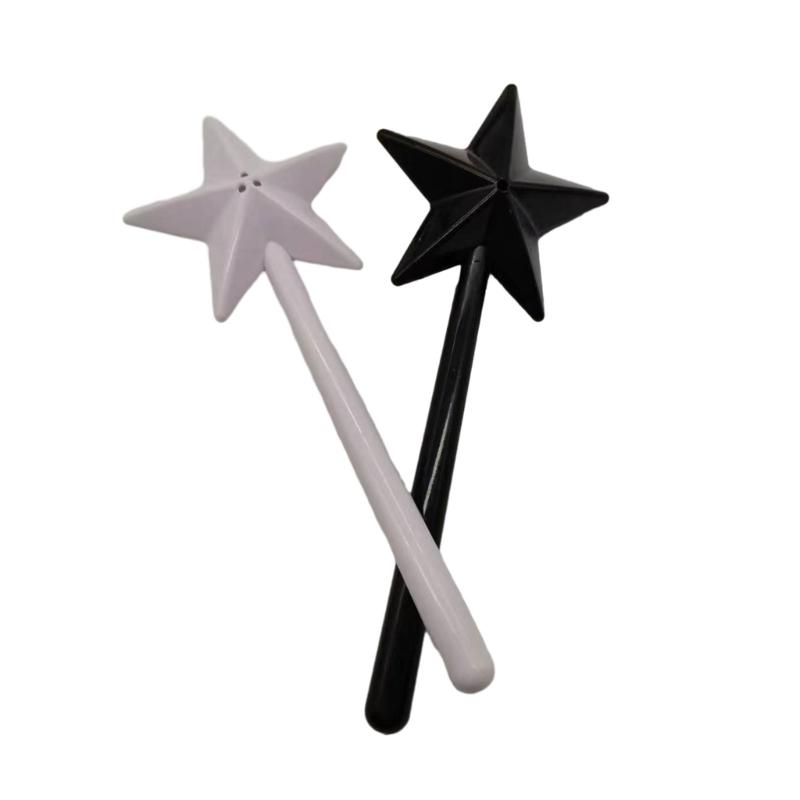 Mode Zout- en Pepervaatjes Magische Toverstafvormige Kruidenflesjes Perfect Cadeau voor Kookliefhebbers en Voedselkenners
