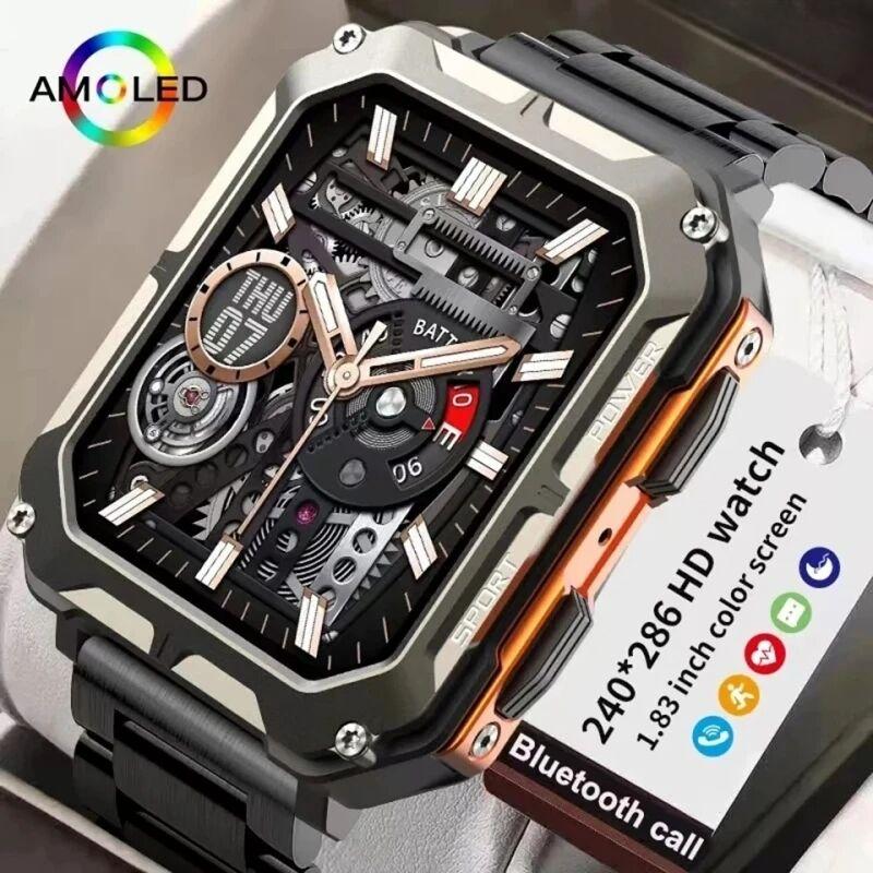 

SACOSDING C20 Pro IP68 водонепроницаемые умные часы для мужчин 1,83 дюйма Bluetooth-совместимые музыкальные звонки для спорта на открытом воздухе и фитнеса умные часы