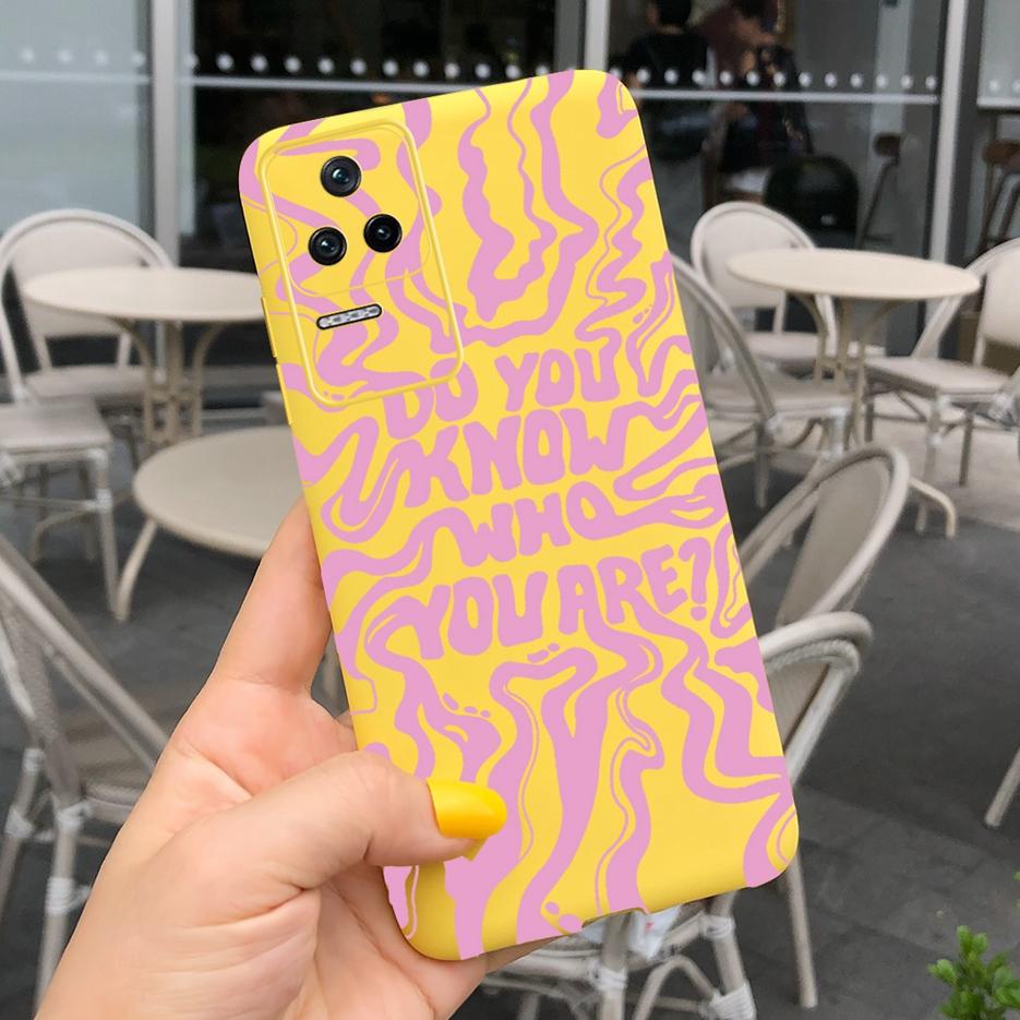 Für Xiaomi Poco F4 Hülle Buntes Kunstmuster Rückseite Für Xiaomi Poco F4 GT PocoF4 Handyhülle 6,67'' Weiches Silikon Fundas Capa