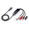 SANWA DIRECT USB Audio Capture Device for Digitizing Analog Audio Windows Compatible (Cassette Tape/MD/Vinyl Record) - - 400-MEDI017