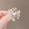 New Alloy Brooch High-end Niche Women's Peony High-end Pin Coat Suit High-end Versatile Brooch