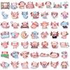 50PCS Cartoon Animal Fun Axolotl Graffiti Stickers DIY Manual Scrap Book Tablet Trendy Decoration Toy Stickers