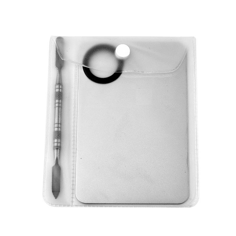 Stainless Steel Nail Art & Makeup Mixing Palette