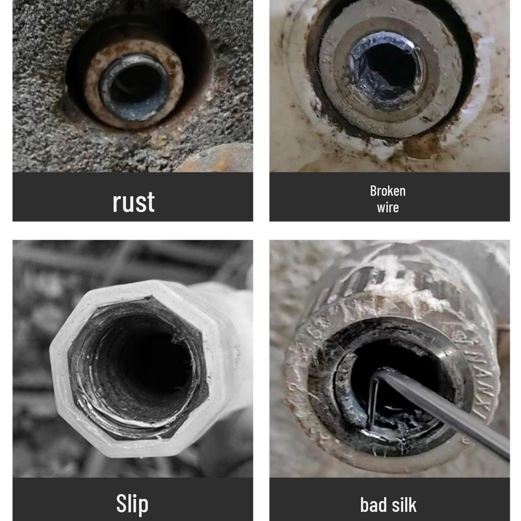 Universal High-Hardness Thread Extractor: Multifunctional Tool for Broken Water Pipe Angle Valves