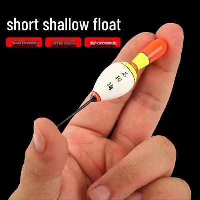 Stream Small Objects: Speckled White Stone Striped Ice Fishing Float Tackle Accessories