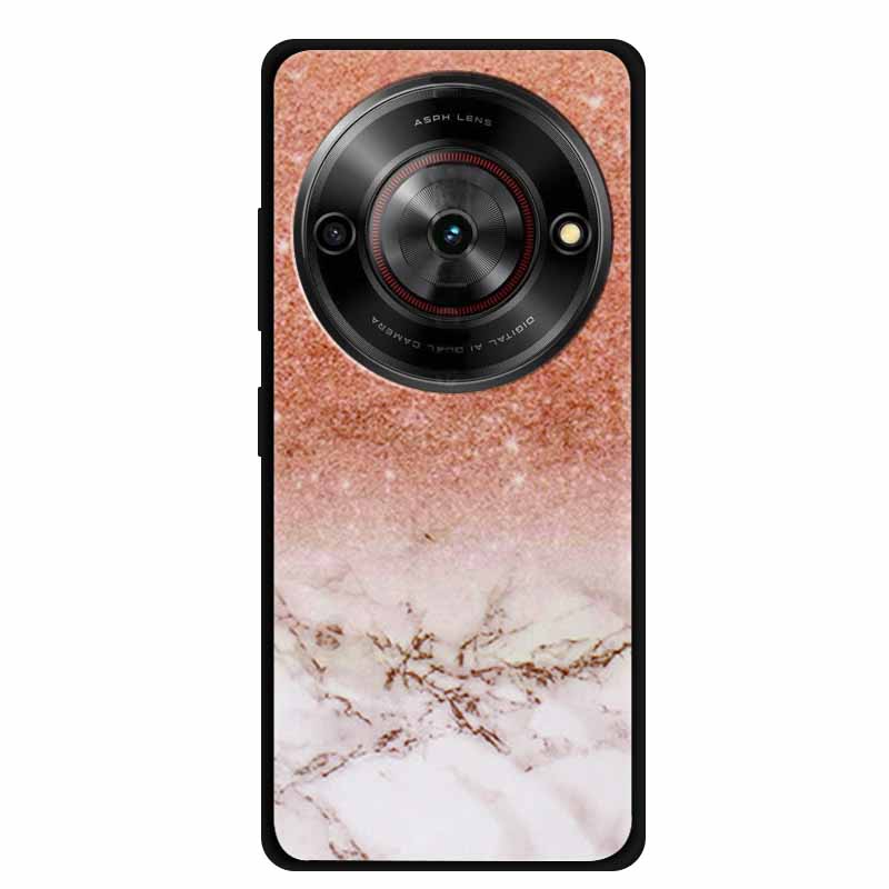 For ZTE Blade A75 5G Case Luxury Marble Silicone Soft Phone Cover for ZTE Blade A75 5G Protective TPU Back Shell Coque Capa A 75