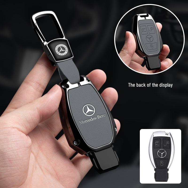 Mercedes High-End Schlüsselhülle für E300L, C260L, GLC, A200L, GLB, GLE