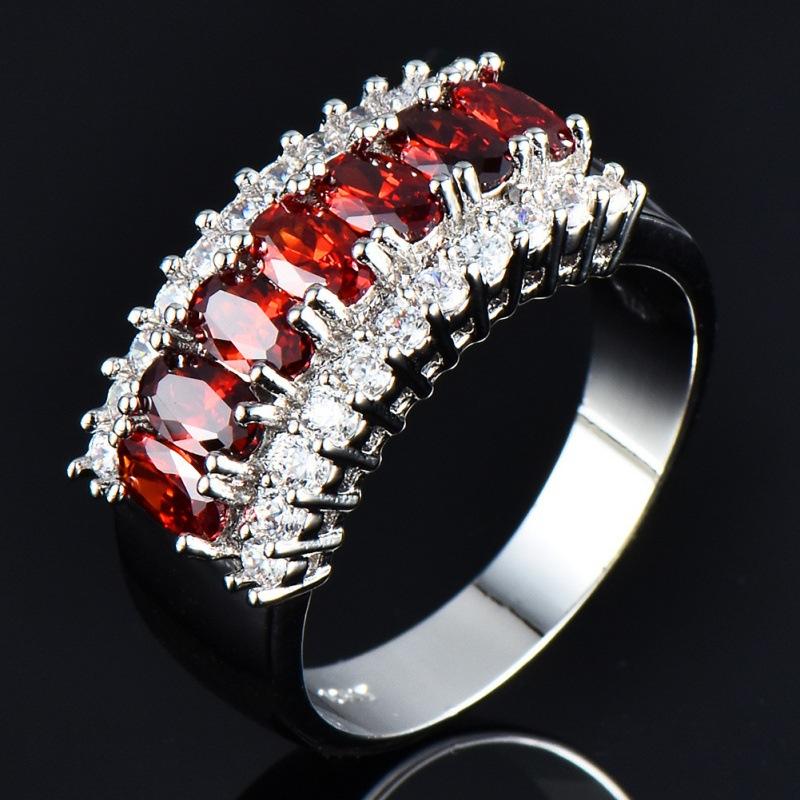 Ring retro women's multi-color optional ring jewelry creative accessories women's models
