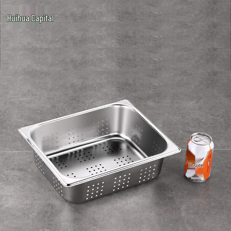 HUIHUADU Stainless Steel Perforated Gastronorm Pans & Covers