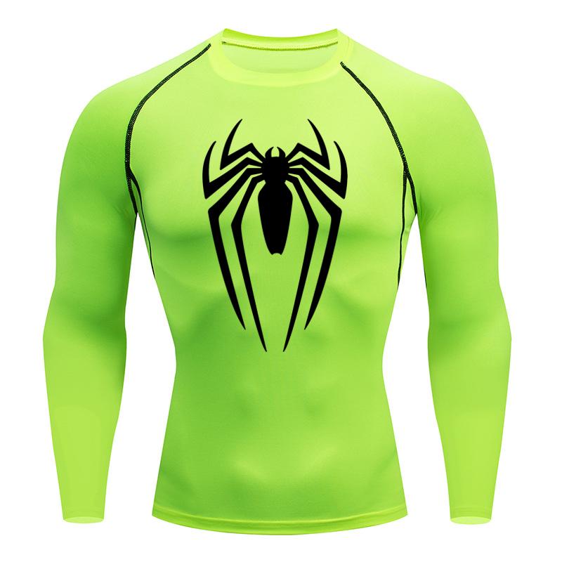 Men Running Compression T-shirt Sport Tees Gym Fitness Sweatshirt Male Jogging Tracksuit Homme Athletic Shirt Tops
