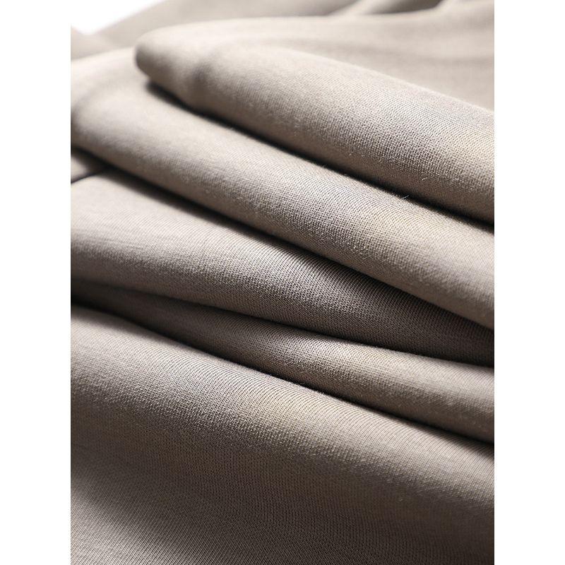 American Knitting Sports Pants Men's Fall Air Layer Space Cotton Pants Ankle-Tied Sweatpants Export Men's Casual Pants