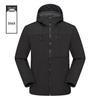 Unisex Fleece-Lined Windproof Waterproof Softshell Hooded Jacket for Outdoor Camp & Hike