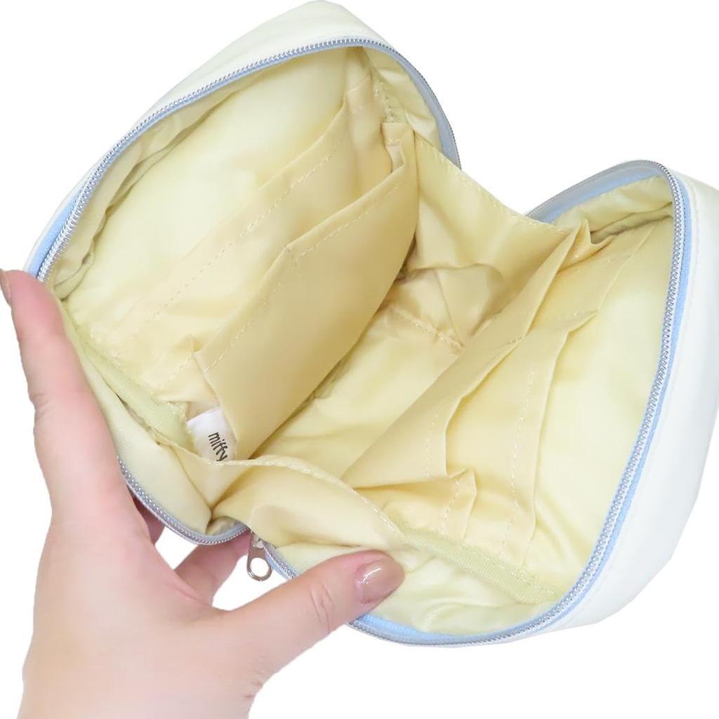 Miffy Large Pouch Ivory Blue Dress Series