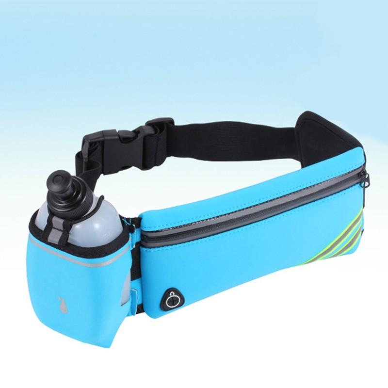 

Sleek Hydration Running Belt with Water Bottles for Active Individuals синій