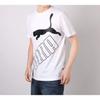 Puma T Shirts Men's White Crew Neck Moderate Straight Fit 586464-02
