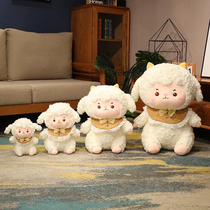 Cute Cloud Sheep Plush Toy For Girls Ideal For Sleeping And Cuddling Wholesale Birthday Gift