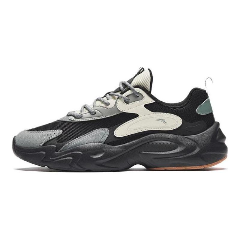 Anta Xingyun Men Low-top Chunky Sneakers Black 112438856-5 39