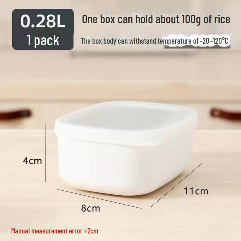 

Ланч-бокс для риса и зерновых, пригодный для разогрева в микроволновой печи, с контролем порций для здорового хранения