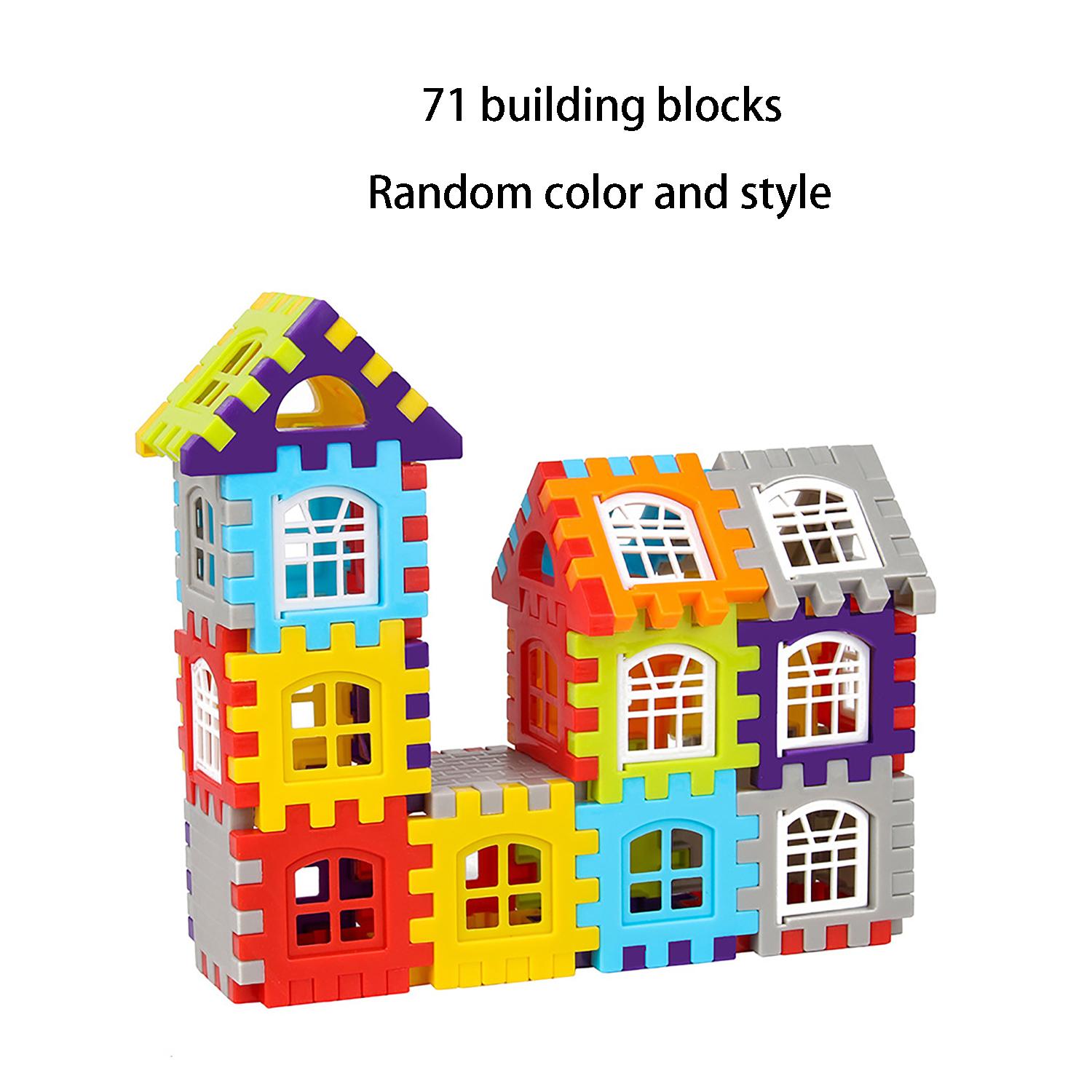 

Игрушки-строительные блоки, Сборка блоков с окнами, Игрушки-головоломки для дома, Богатые навыки ручного взаимодействия