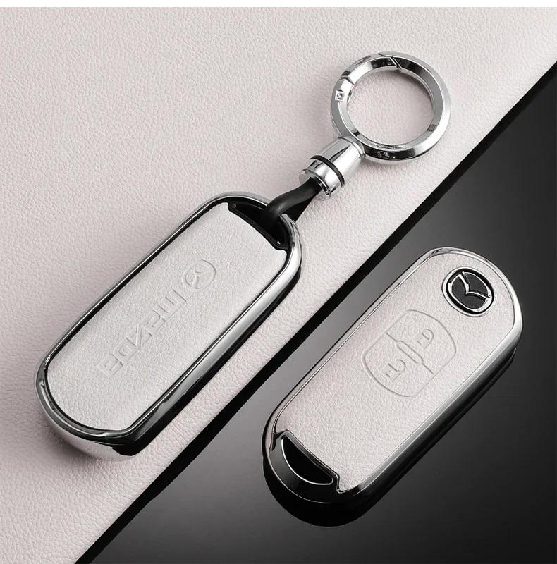 for TPU Car Smart Remote Key Case Cover Shell For Mazda 2 3 5 6 BL BM GJ Atenza Axela Demio CX-3 CX3 CX-5 CX5 CX7 CX-7 CX-9 CX8 ZSTW3