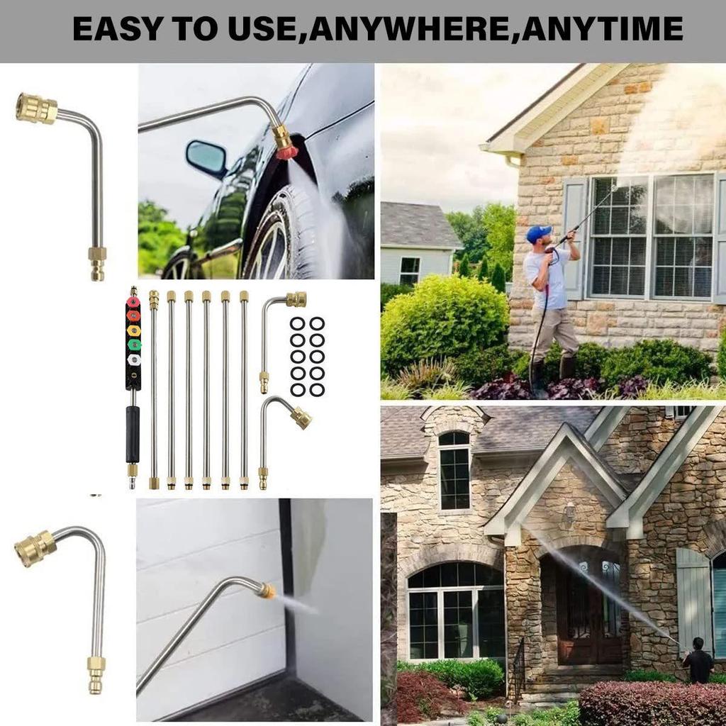 Daily 4000PSI High-Pressure Washer Wand & Spray Gun with 1/4 Quick Connect M22