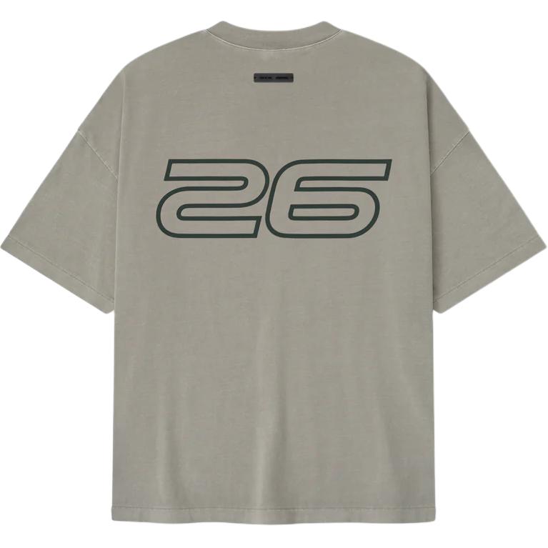 Fear of God Essentials 90s Tee Smoke Grey Men Tops 125HO254471F