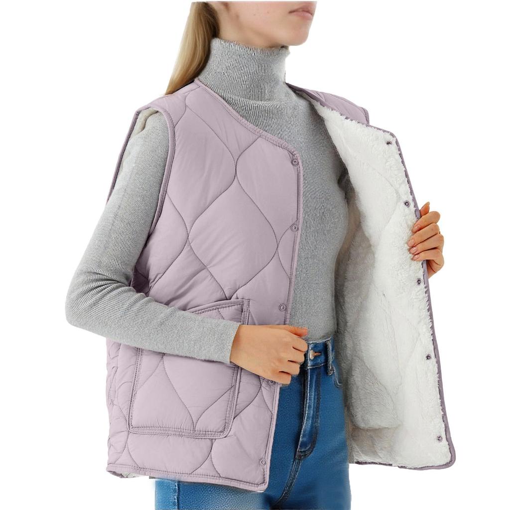 Women's Fashion Light Jacket Stand Collar Multicolor Zipper Button Coat