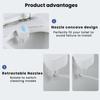 Dual Nozzle Non-Electric Smart Bidet Toilet Seat for Cross-Border Use