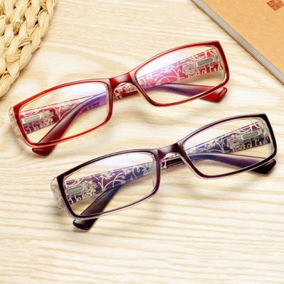 Tragbare Vintage Anti-Blaulicht Brille Augenschutz Lesebrille Ultraleichter Rahmen