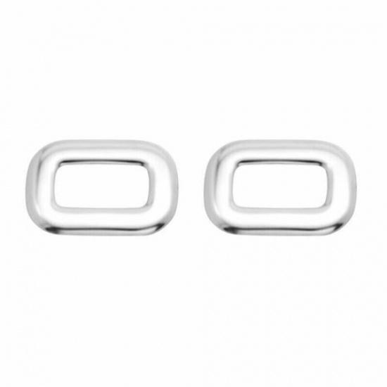 For Benz GLE GLS Cover Trim - Silver Titanium Seat Adjust Button Sticker