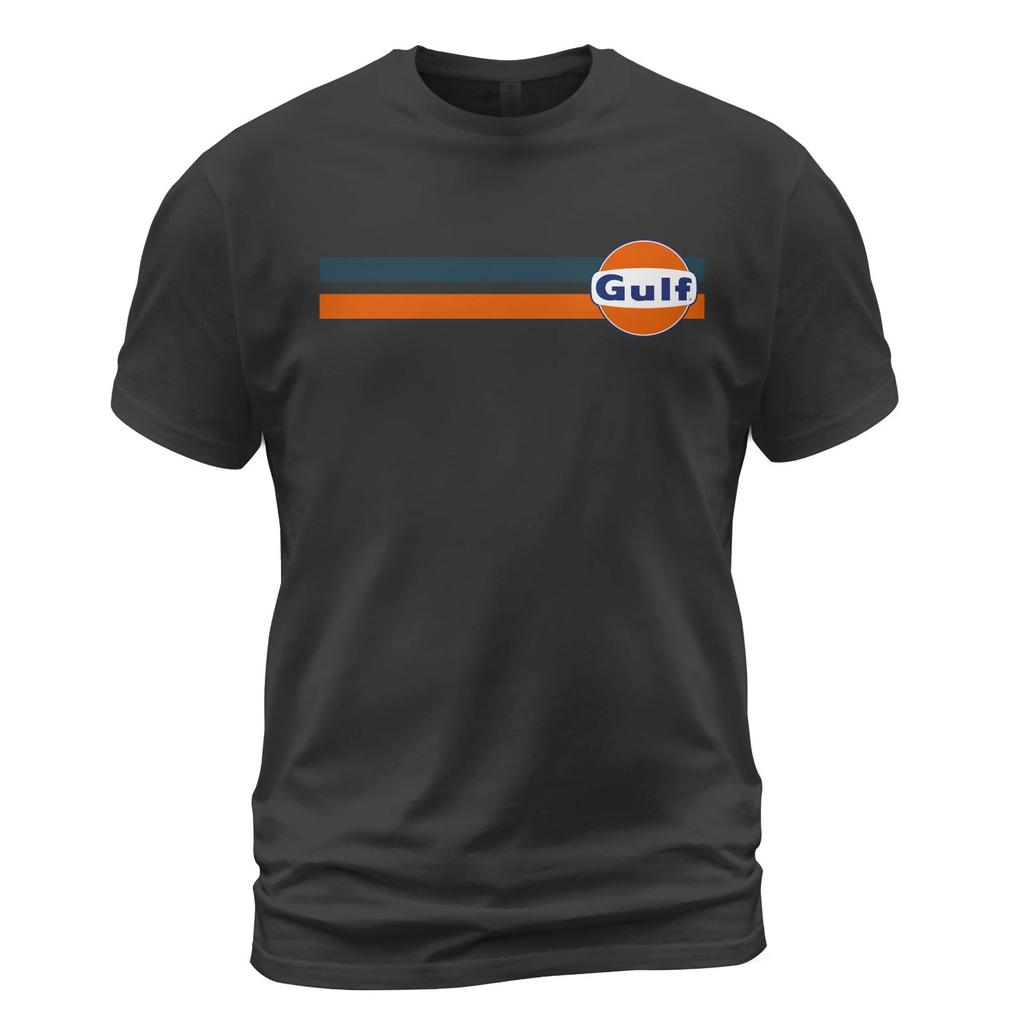 GULF Steve McQueen Logo T-Shirt Funny Size S-5XL Made in USA