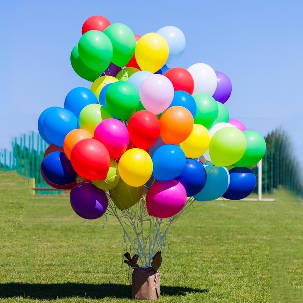 12inch 70pcs multicolored latex balloon set,suitable for weddings, birthdays, themed parties, bachelor parties,family gatherings