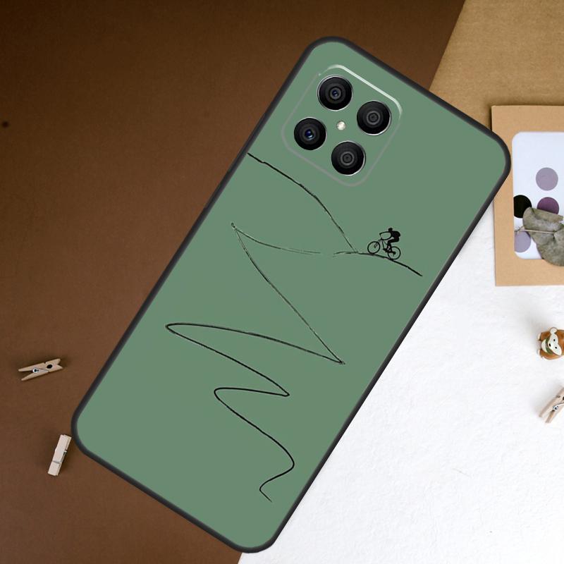 MTB Mountain Bike Cycling Bicycle Case For Honor Win RT 90 50 70 Lite 200 400 Pro X9a X9b X9c X9d X8b X8c Magic 7 6 8 Pro Cover