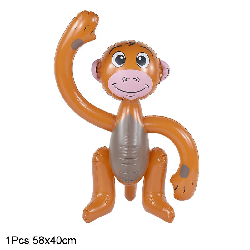 Hawaiian Coconut Palm Tree Balloon Inflatale Tropical Bird Ball Flamingo Summer Beach Birthday Party Decor Supplies Luau Wedding