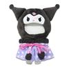 Naitou Design Plush Costume Kuromi S Size Plush Clothes for Ages 6 and Up Hat Width: Approx. 14cm