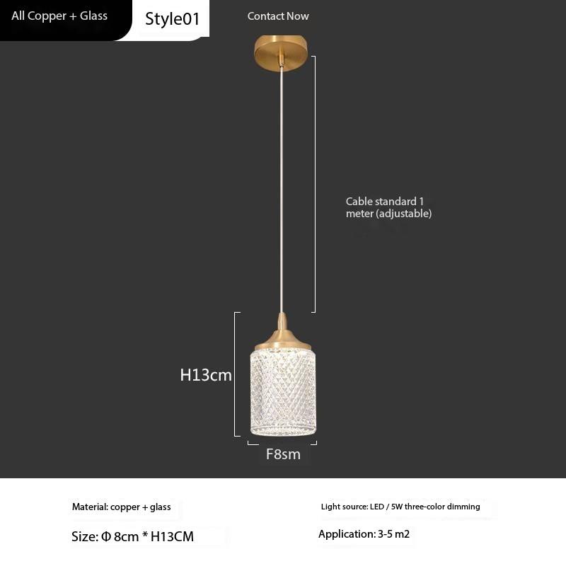 

Люстра из меди в скандинавском стиле, роскошный небольшой подвесной светильник для дома, гостиной, спальни, прикроватная лампа, украшение для чтения, подвесные проволочные светильники changeable