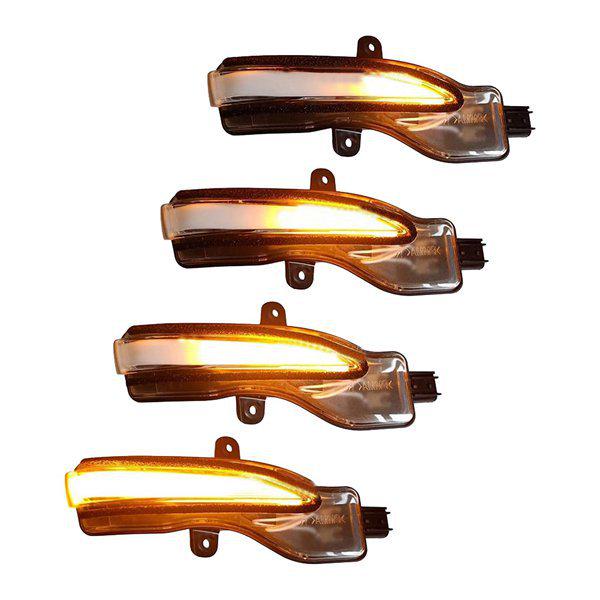 1 Pair Compatible with 16-18 Mazda CX-3, CX-4, CX-5 KE Rearview Mirror Turn Signal