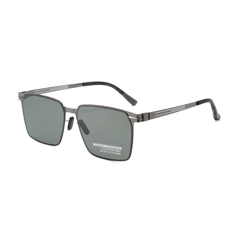 Men s Polarized Aviator Nylon Sunglasses - UV Protection for Driving