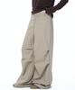 AEGO FREEDOM LAB Double Tuck Nylon Pants_Beige