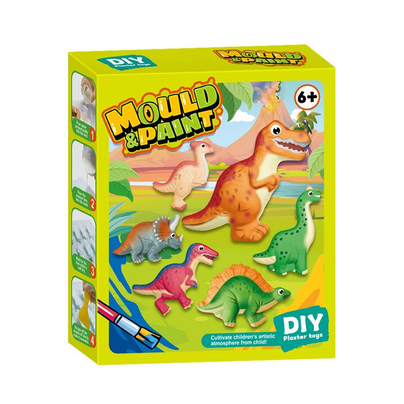DIY Creative Plaster Painting Toy Kit for Kids Handmade Art Craft Set Educational Parent-Child Activity Gift