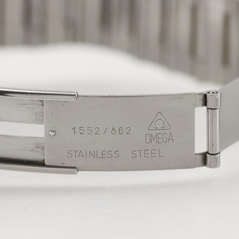 Omega Constellation Watches 1512.40 NavyDial Stainless Steel Quartz Analog Display Mens Used