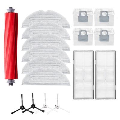 Para roborock g10s/g10s pro robô vassoura s7 maxv ultra acessórios principal escova lateral filtro saco de poeira