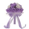 Romantic Artificial Hand Bouquet Silk Flowers Bridesmaid Bouquet  Ceremony Anniversary